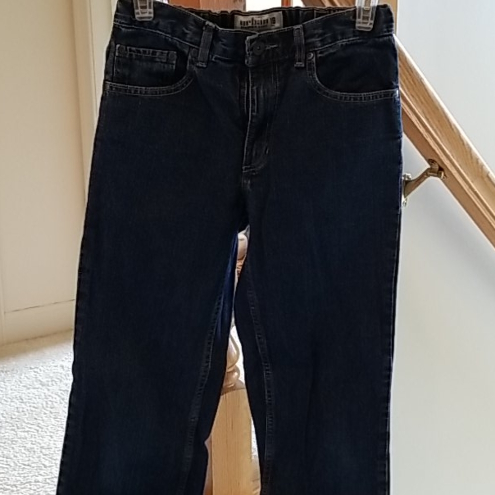 Boys relaxed fit blue jeans